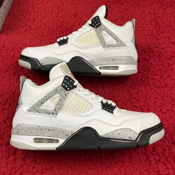 Size 10  - Jordan 4 Retro OG Mid White Cement main image 5